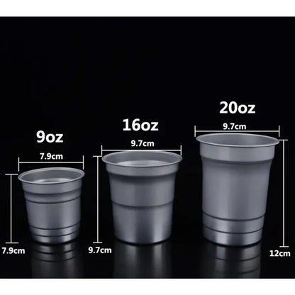 Recyclable Aluminum Cups