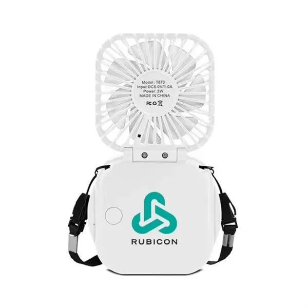 Portable Rechargeable Desk and Neck Fan