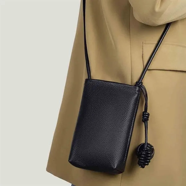 Leather Small Crossbody Bag for Women
