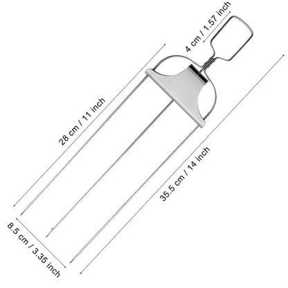 BBQ Telescoping Metal Sticks