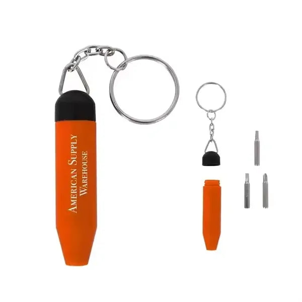 Mini Screwdriver Keychain