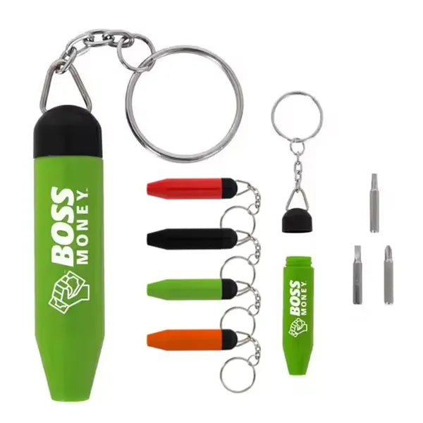 Mini Screwdriver Keychain