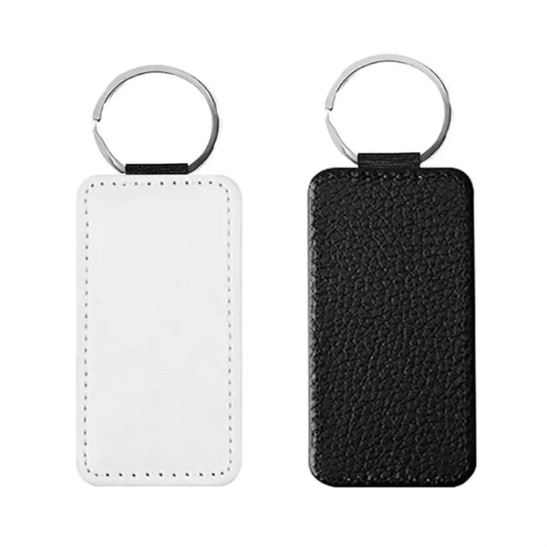 Customizable PU Leather Keychain
