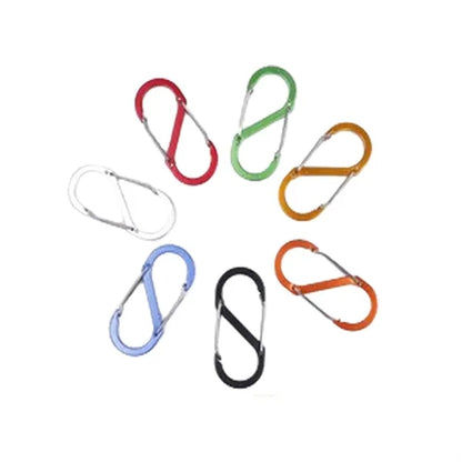 S-Shaped Stainless Steel Carabiner