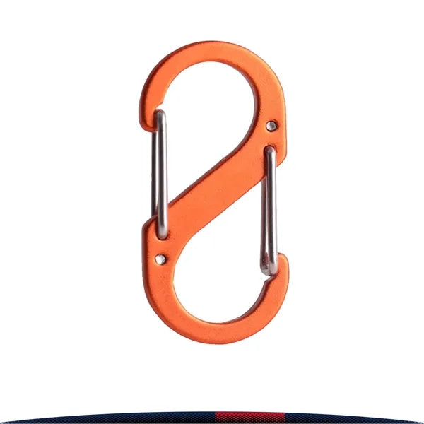 S-Shaped Stainless Steel Carabiner