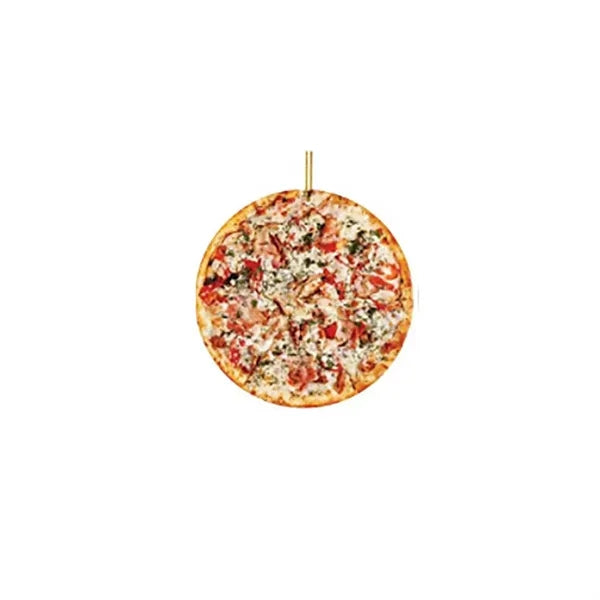 Cute Acrylic Pizza Slice Christmas Ornament For Tree Decor