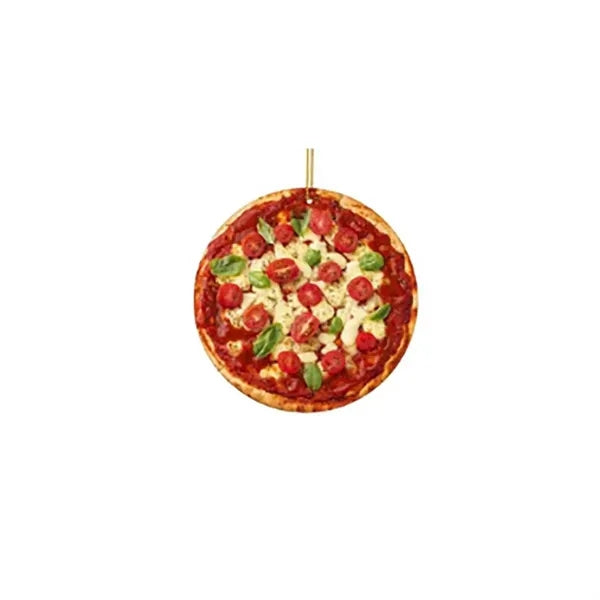 Cute Acrylic Pizza Slice Christmas Ornament For Tree Decor