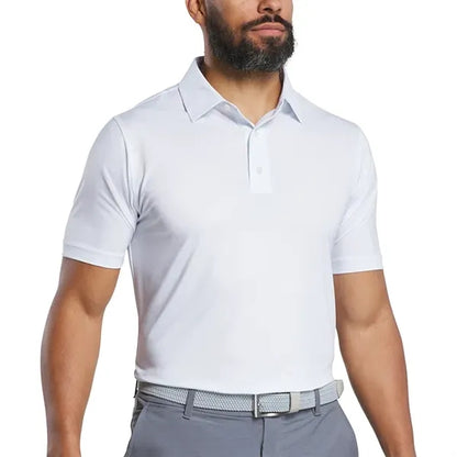 FootJoy Tonal Dot Print Lisle Polo