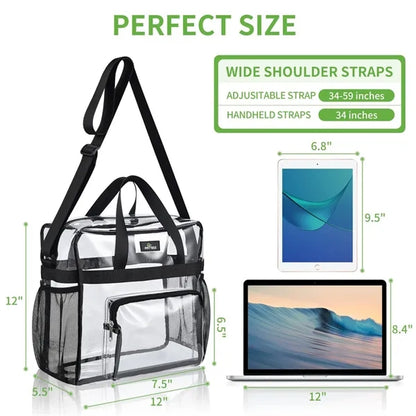 Stadium Approved Clear Shoulder Bag