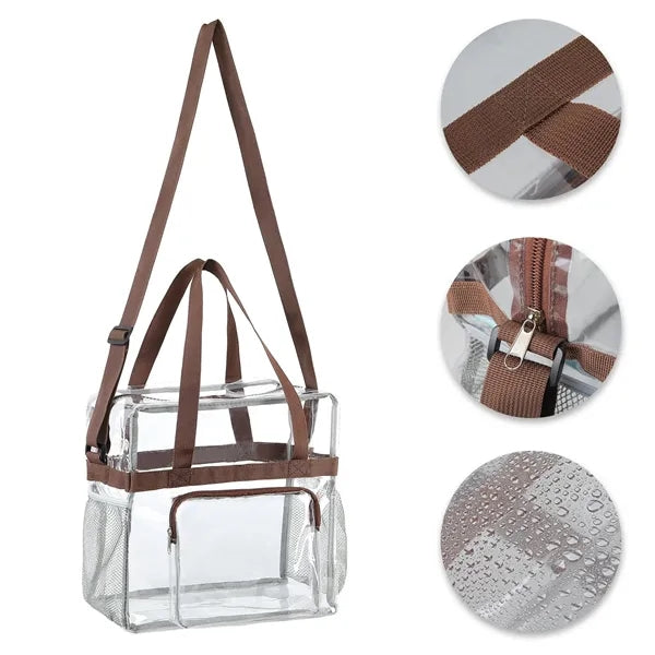 Stadium Approved Clear Shoulder Bag