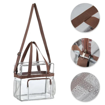 Stadium Approved Clear Shoulder Bag