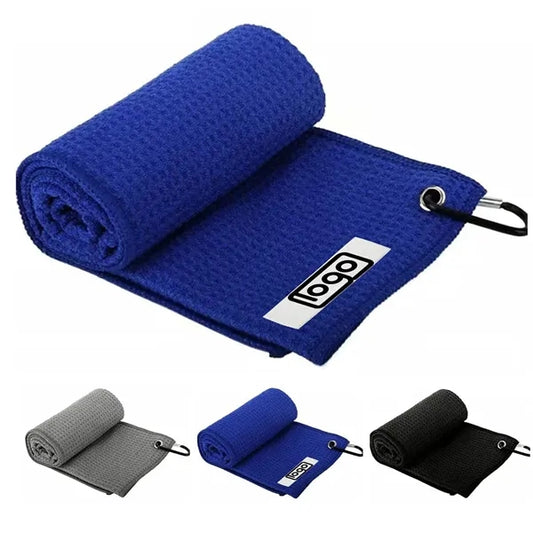 Waffle Microfiber Soft Golf Towel -Quick Drying & Absorbency