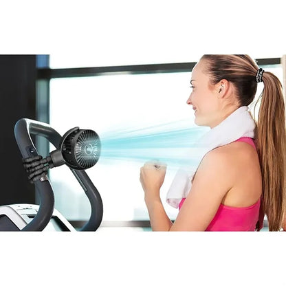 Octopus Mini Fan Rechargeable with Digital Display