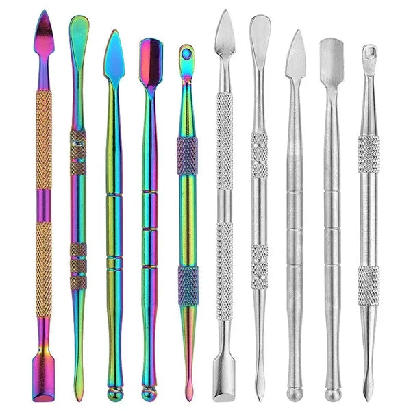 6Pcs Stainless Steel Wax Carving Tool Set w/ Storage Box