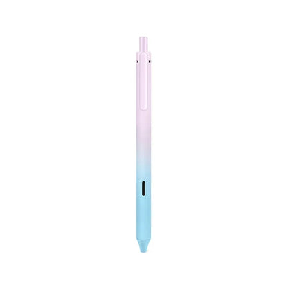 Retractable Gel Pen w/ Gradient Color Barrel for Office