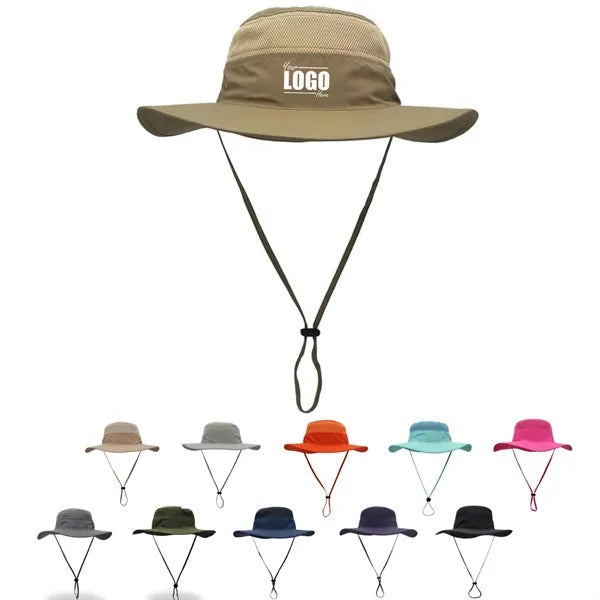 Unisex UPF 50+ Wide Brim Sun Hat