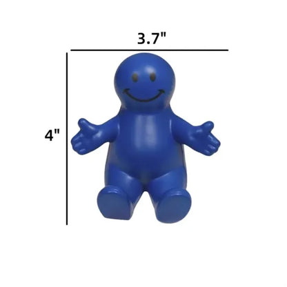 4-Inch PU Squeezable Smiley Face Phone Stand