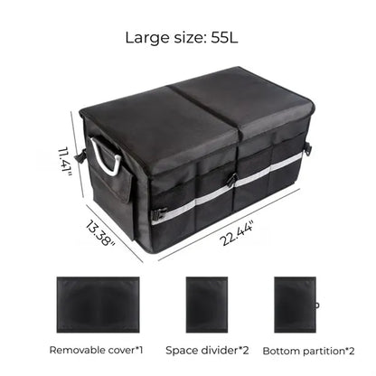 Car Trunk Organizer with Lid