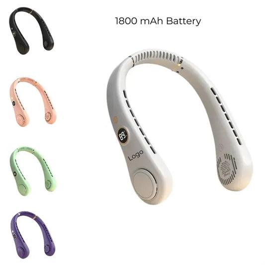 1800 mAh Portable Neck Fan