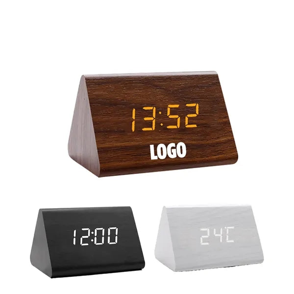 Wooden Digital Alarm Clocks