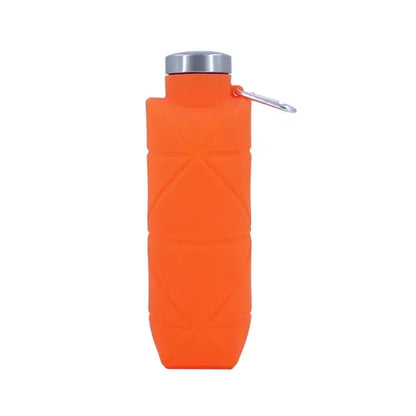 23 Oz Silicone Collapsible bottle w/Carabiner