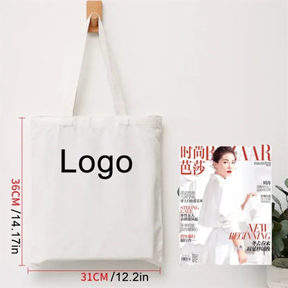 Canvas Tote Bags, 12"x14"