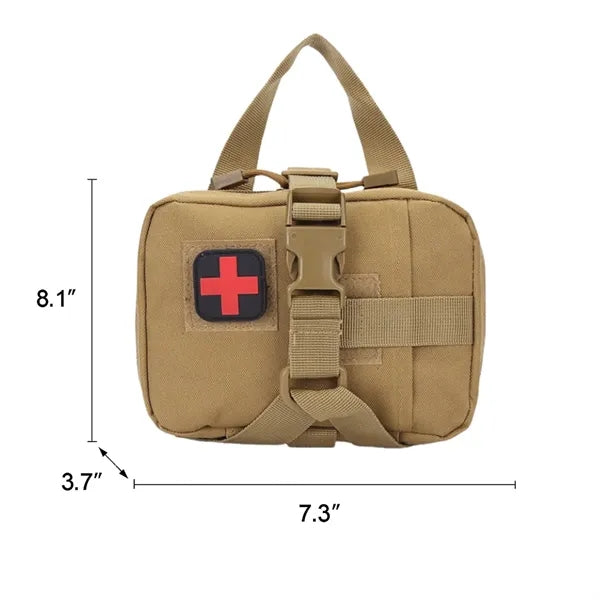 IFAK First Aid Bag Empty Molle Pouch for Emergency Use