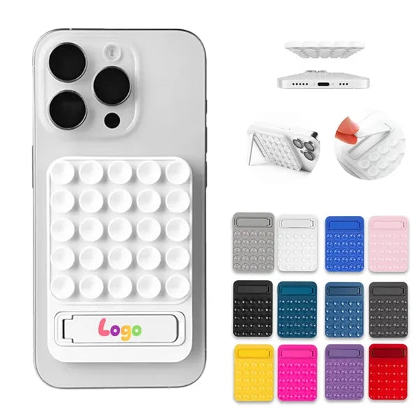 Silicone Double Sided Suction Phone Holder Detachable Mount
