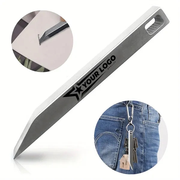 Titanium Crowbar EDC Keychain High Quality