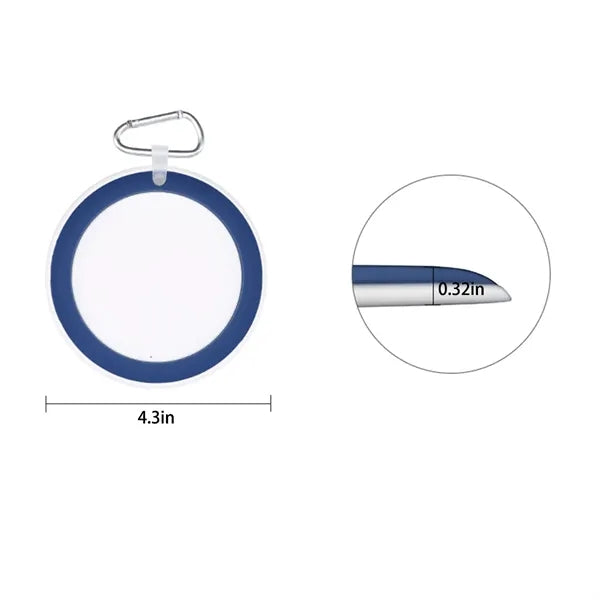 Luggage Travel Golf Tag Custom PVC