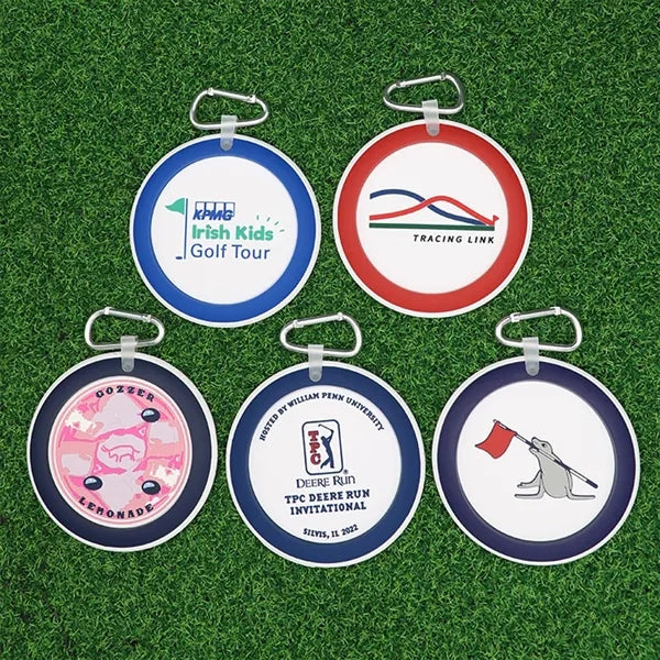 Luggage Travel Golf Tag Custom PVC