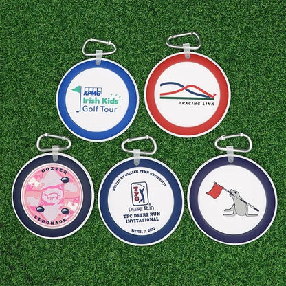 Luggage Travel Golf Tag Custom PVC