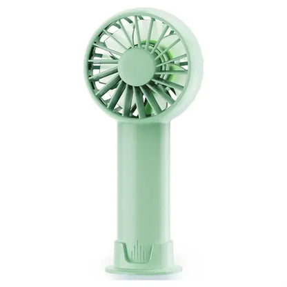 3-Speed USB Rechargeable Battery Fan with Base