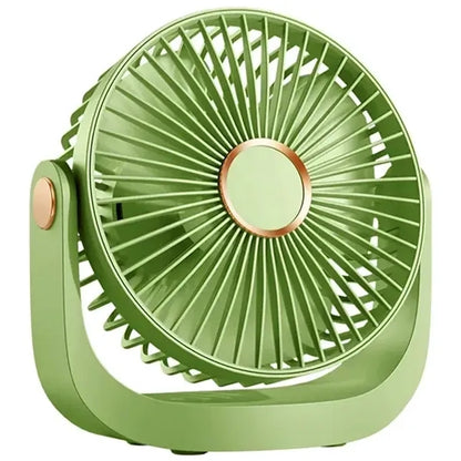 5-Speed Portable Rechargeable Desk Fan with Cover