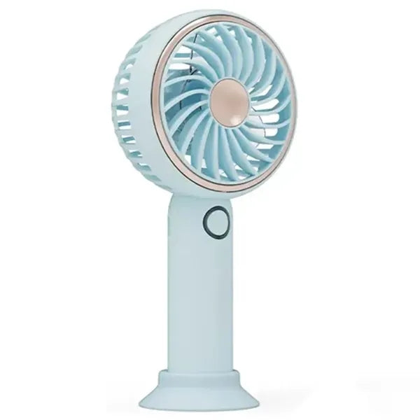Simple LED and Handheld USB Rechargeable Fan