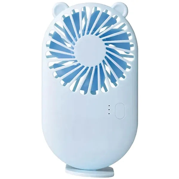 Cute Portable Mini Handheld Fan with Base