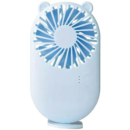Cute Portable Mini Handheld Fan with Base