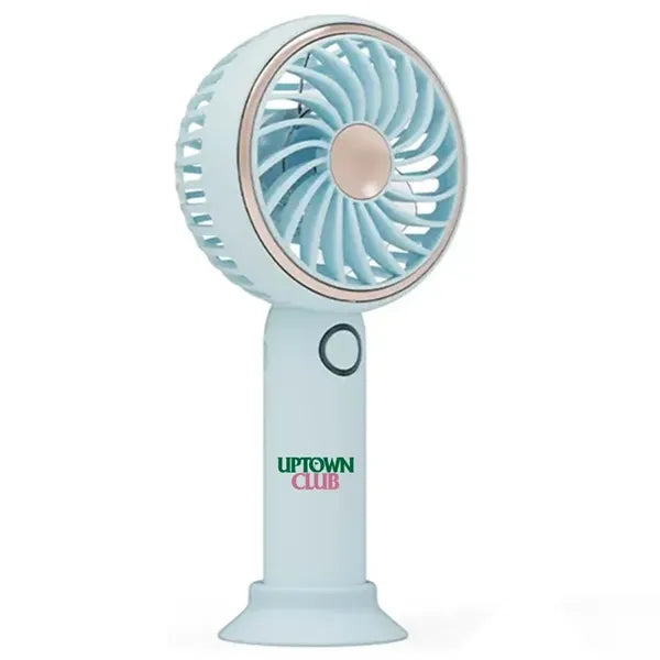 Simple LED and Handheld USB Rechargeable Fan