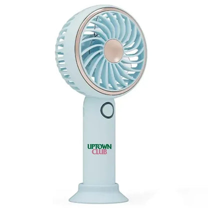 Simple LED and Handheld USB Rechargeable Fan