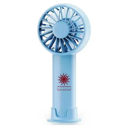 3-Speed USB Rechargeable Battery Fan with Base