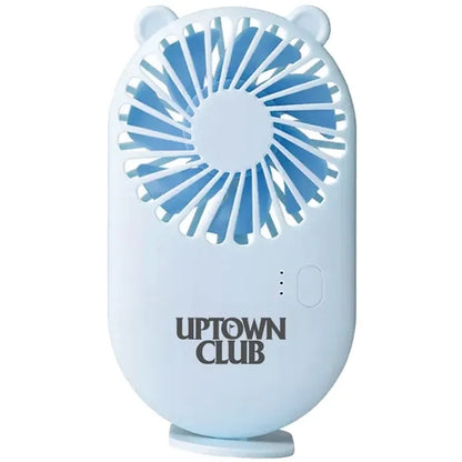 Cute Portable Mini Handheld Fan with Base