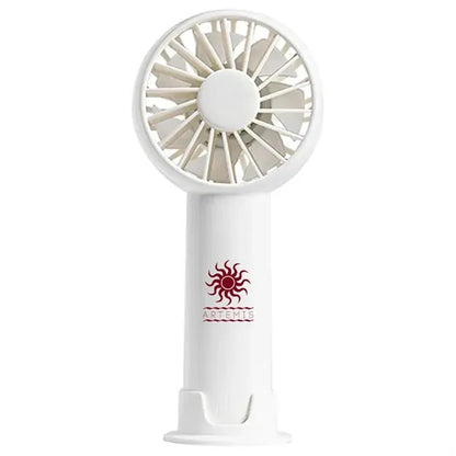 3-Speed USB Rechargeable Battery Fan with Base