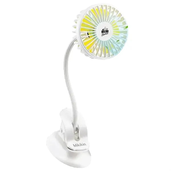 Clip-on Rechargeable Baby Stroller Fan with Battery