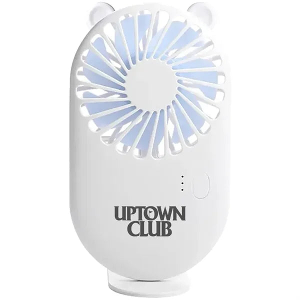 Cute Portable Mini Handheld Fan with Base
