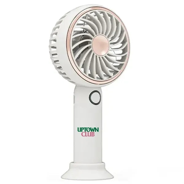 Simple LED and Handheld USB Rechargeable Fan