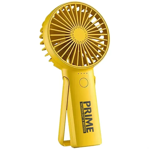 Handheld Desk Fan with Stand & Detachable Cover
