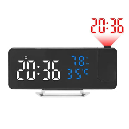 LED Projection Alarm Clock