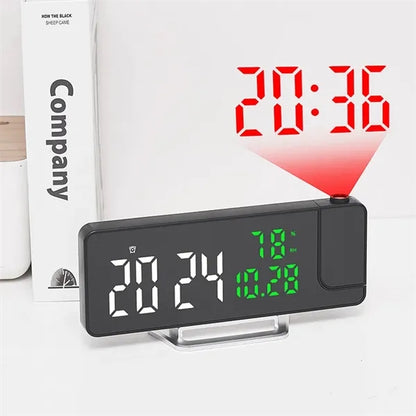 LED Projection Alarm Clock