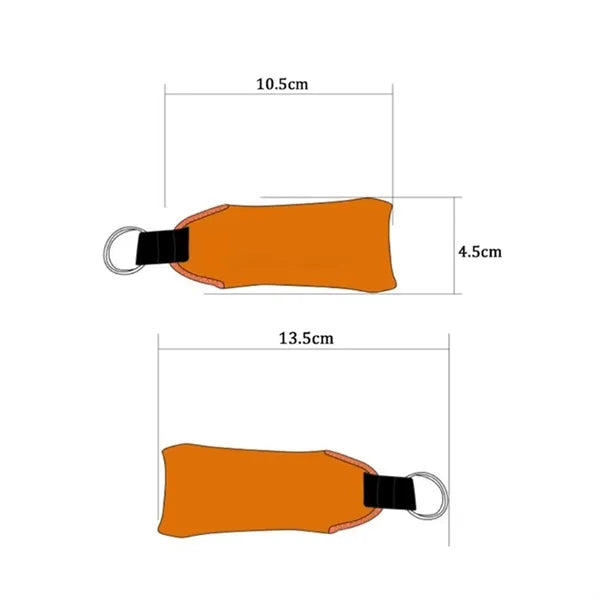 Customizable Floating Neoprene Keychains