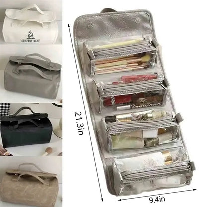 Roll Up Cosmetic Bag for Travel
